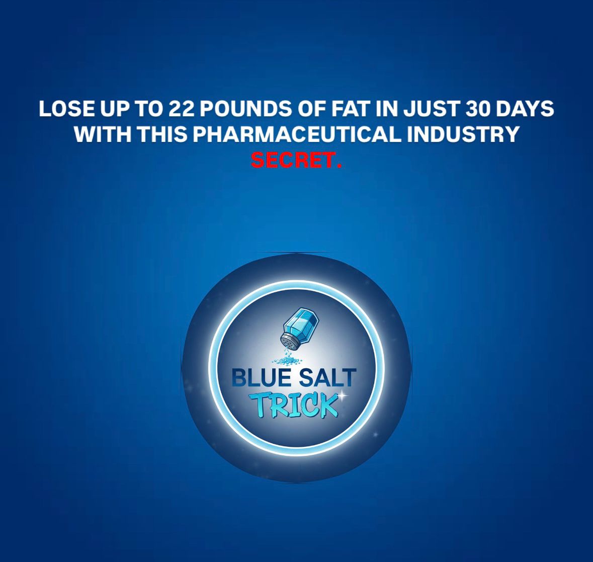 Produto Blue Salt Trick